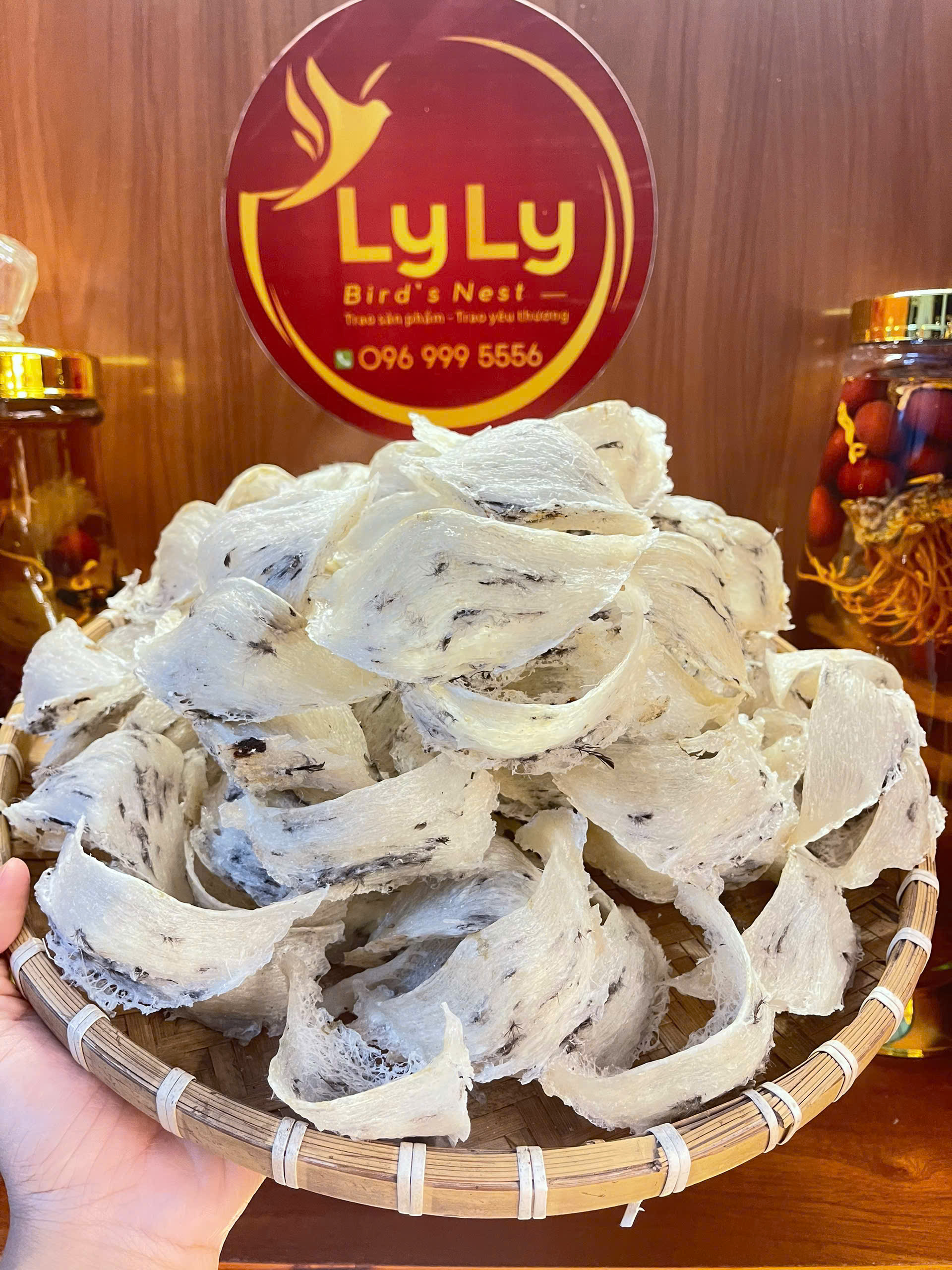 Chân yến sào rút lông thủ công sợi già dai giòn Yến Sào Ly Ly