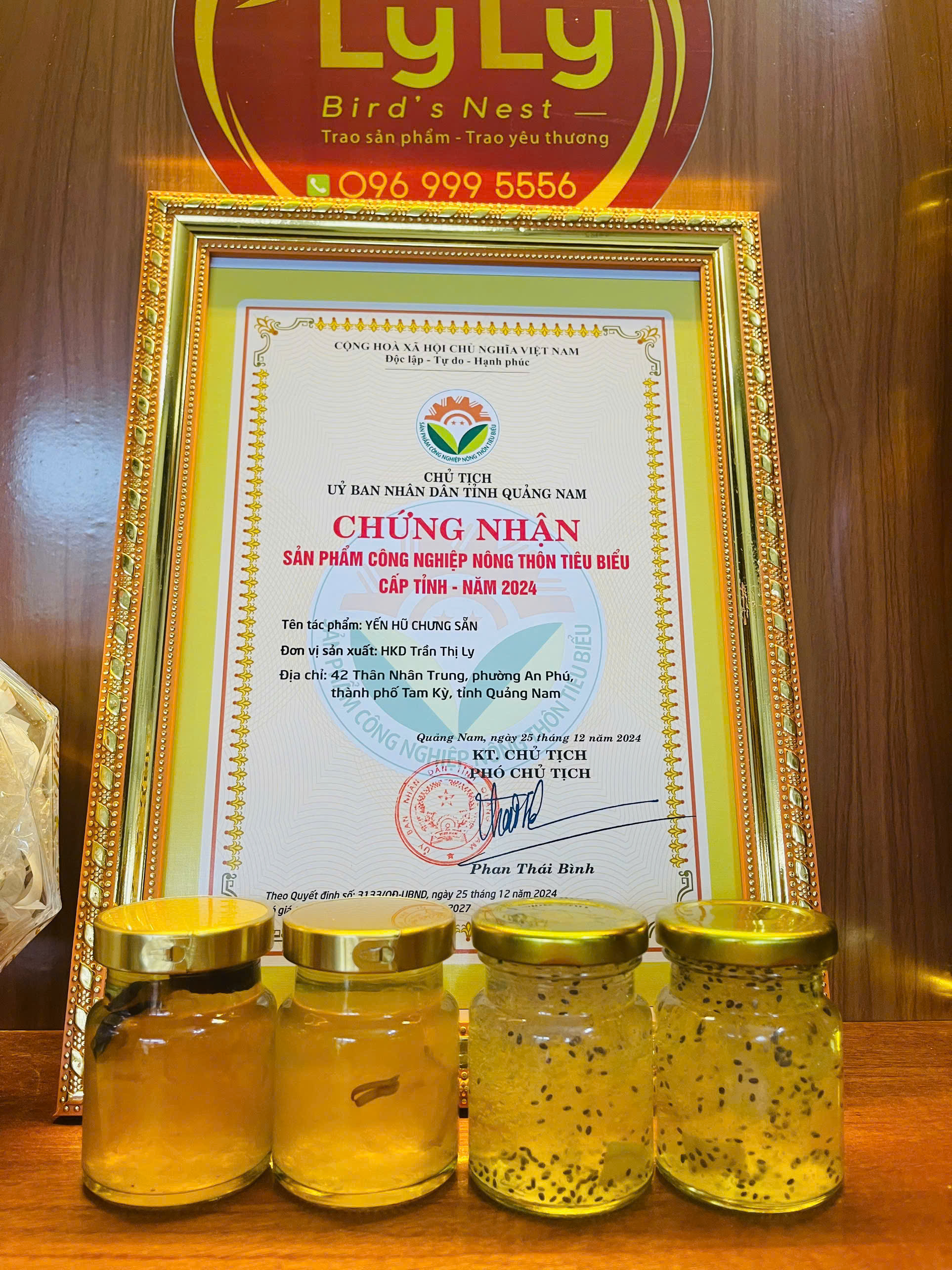 Yến Sào Ly Ly chất lượng thượng hạng
