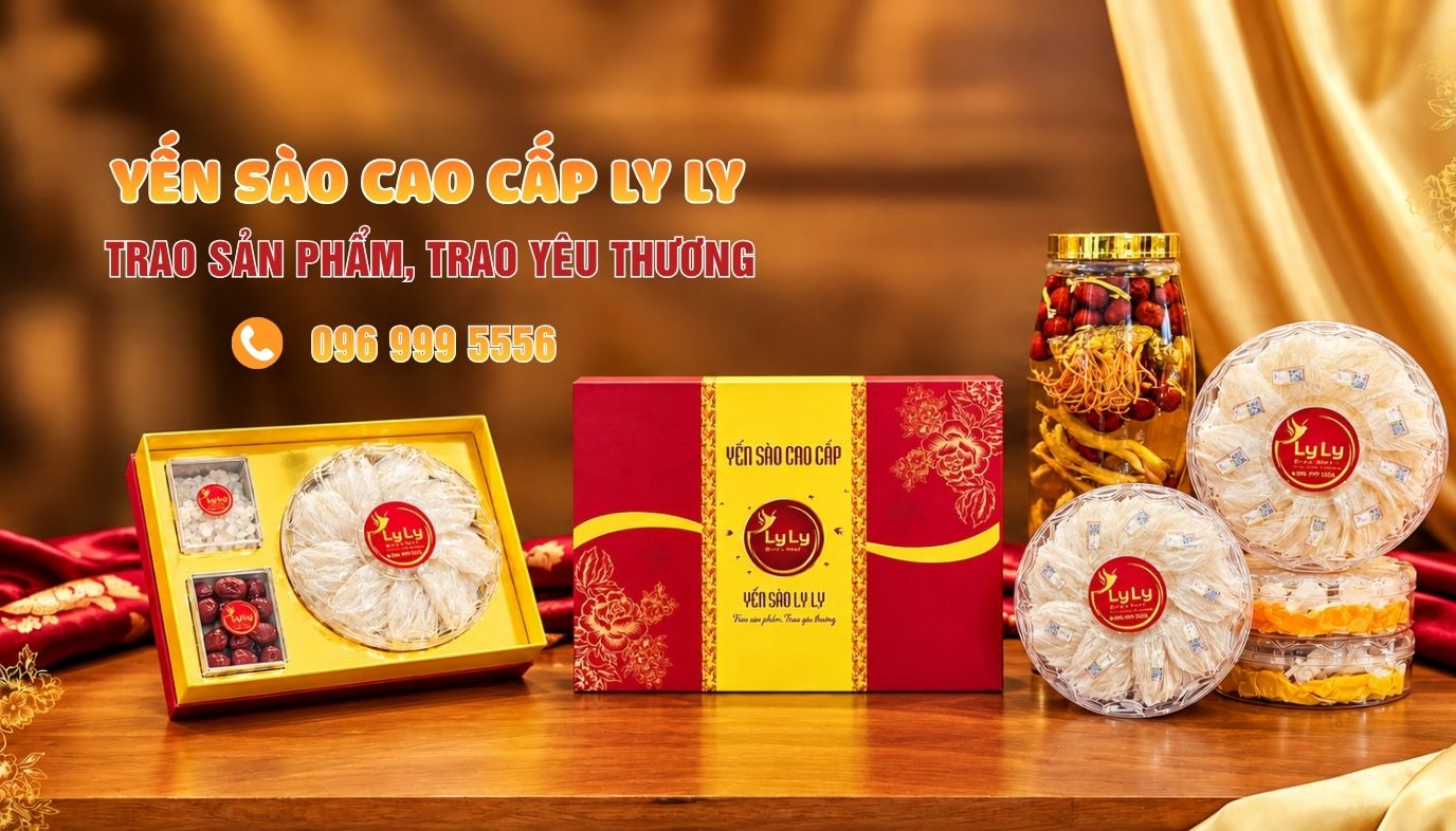 Tổ yến thiên nhiên nguyên chất Yến Sào Ly Ly